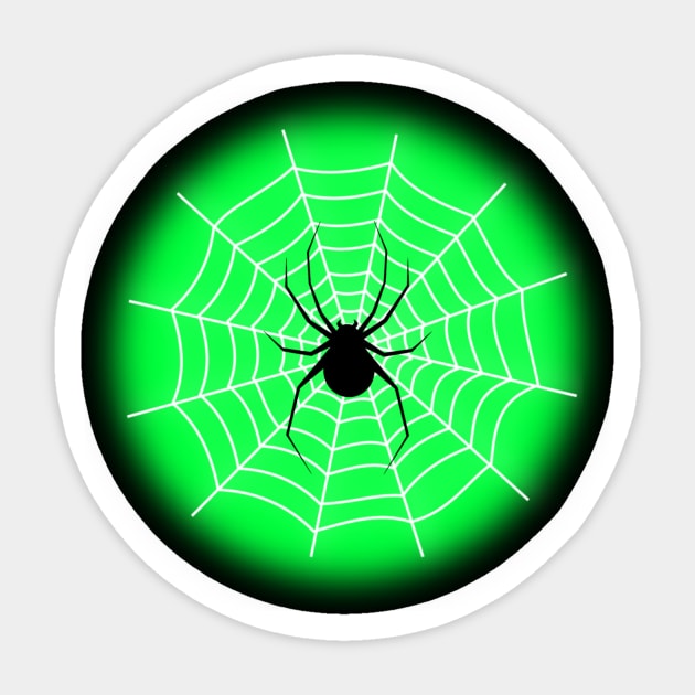 Spider Sticker by Celtic Morrigan